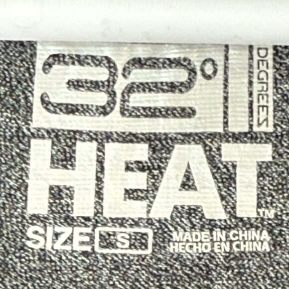 32 Degrees Heat Kids Base Layer Long Sleeve Top Leggings Set Small 6-7 Dark Gray - Picture 2 of 8